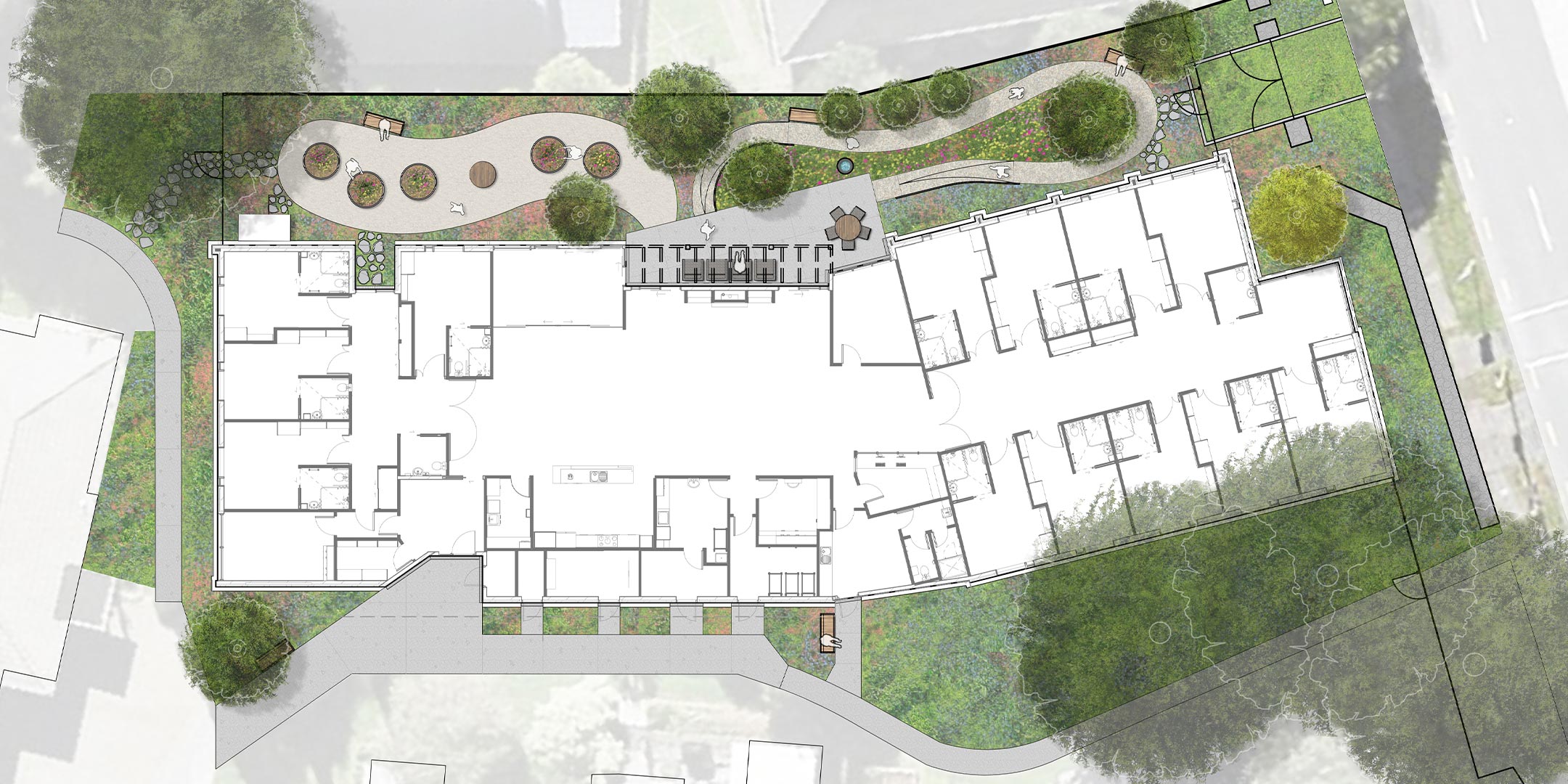 Parkside Village - Dementia Annex Gardens