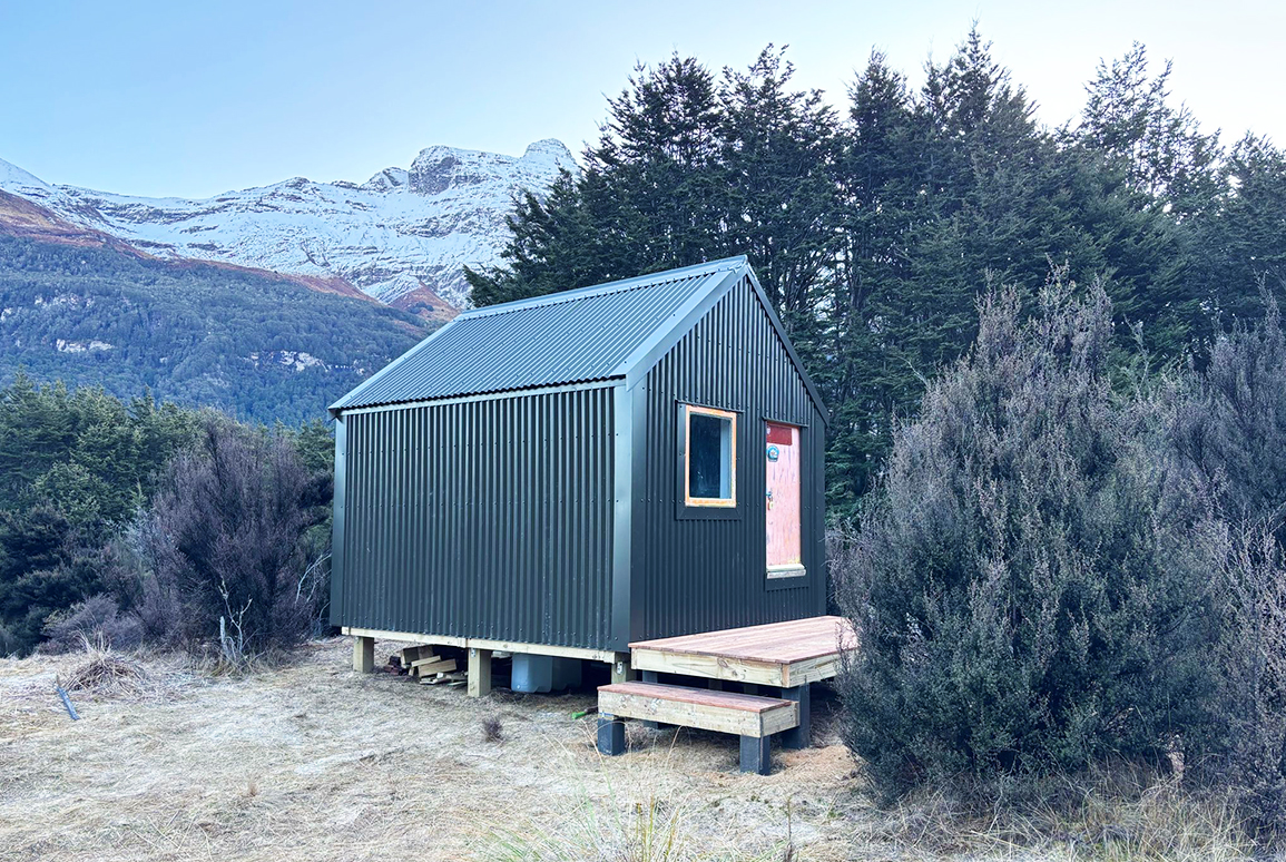 A backcountry base for conservation in the Rees Valley
