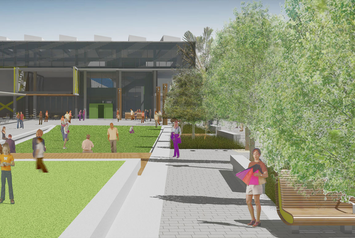 Westgate Town Square Design Boffa Miskell