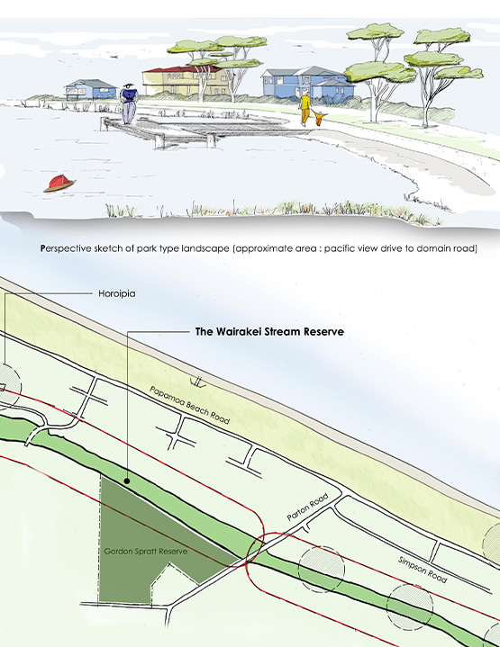 Stream Plan View Wairakei Stream Landscape Concept Plan | Boffa Miskell