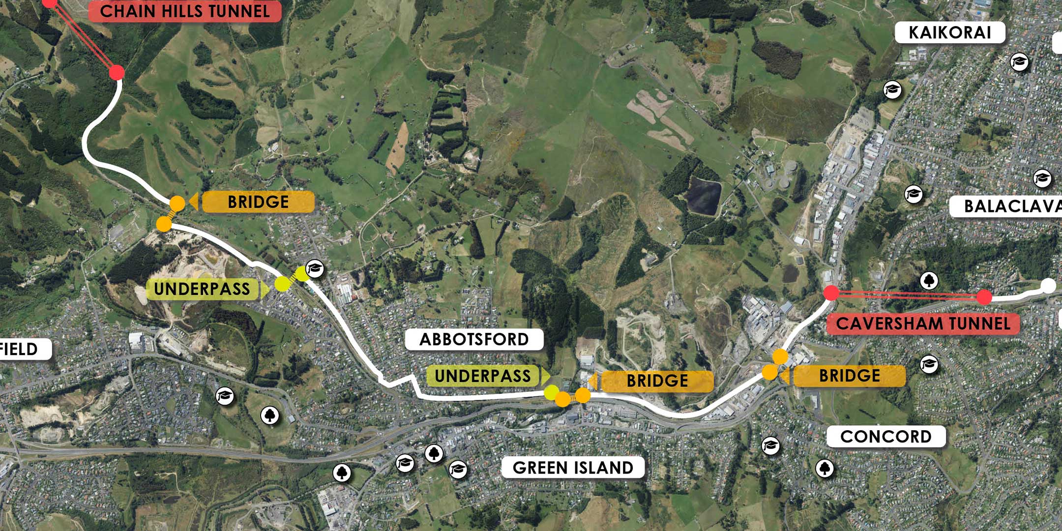 Dunedin Tunnels Trail