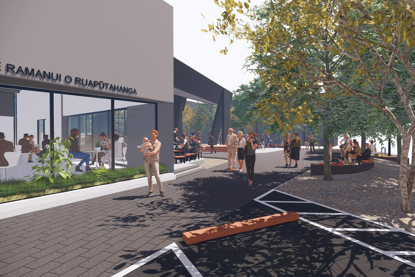 Hawera Library Te Ramanui o Ruapūtahanga, Hawera Town Centre | Boffa Miskell