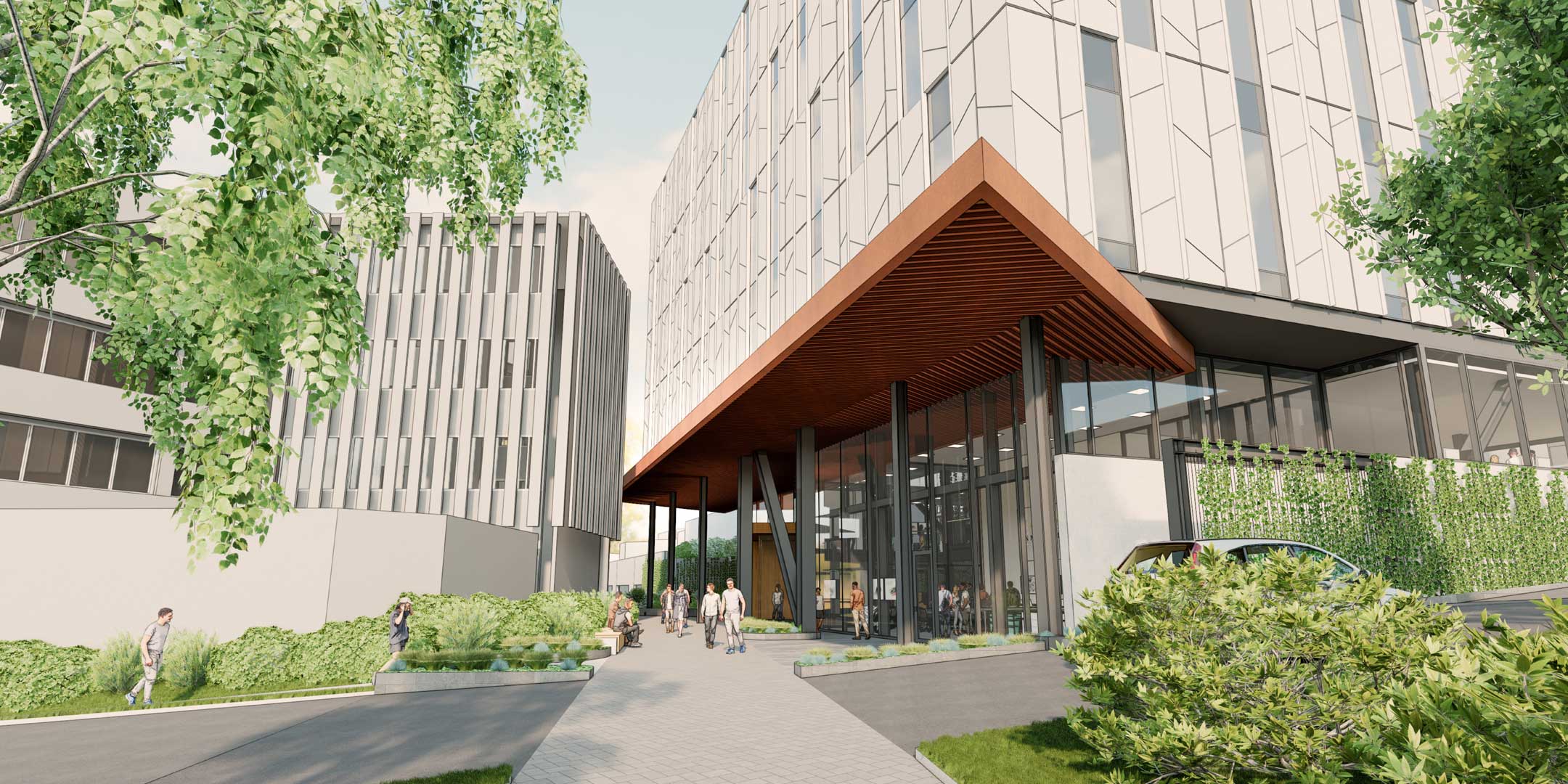 H Block Development, University of Waikato Boffa Miskell