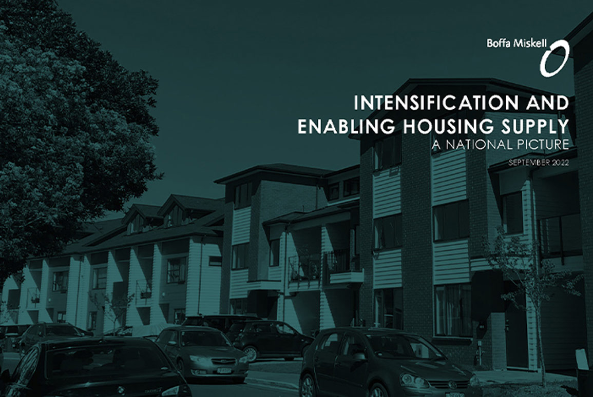 Intensification and Enabling Housing Supply A National Picture Boffa